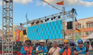 PLN UID Suluttenggo PT PLN (Persero) Unit Induk Distribusi Sulawesi Utara, Sulawesi Tengah, dan Gorontalo (UID Suluttenggo) melalui Unit Pelaksana Pelayanan Pelanggan (UP3) Manado sukses menjaga keandalan pasokan listrik selama gelaran Nonton Bareng (Nobar) Piala Dunia 2026.